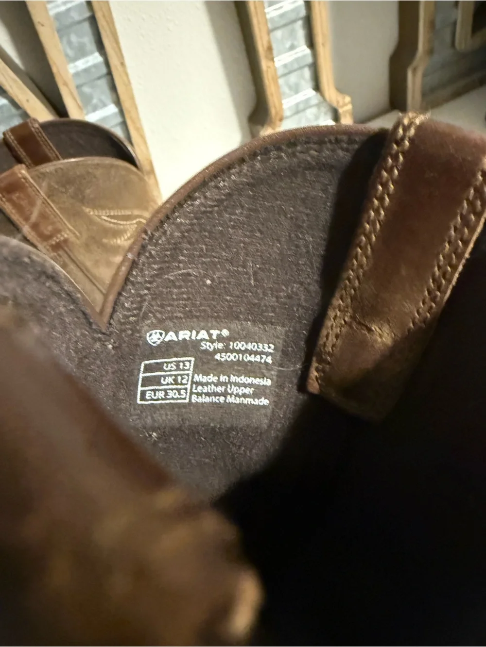 Ariat classic brown